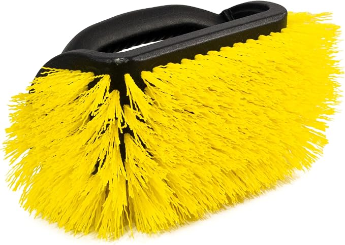 Unger Professional Lock-On 4-Sided Outdoor Scrub Brush, Compatible - Image 2