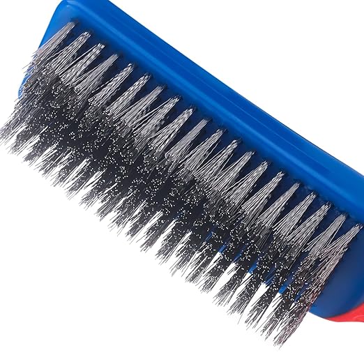 Wire Brushes 2 Pcs Steel Brushes Heavy Duty Carbon Steel and Stainless Steel - Image 5