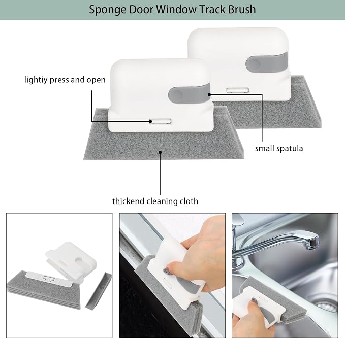 Openfly Venetian Blind Cleaner Duster Tool, Hand-held Window Shutters Duster - Image 3