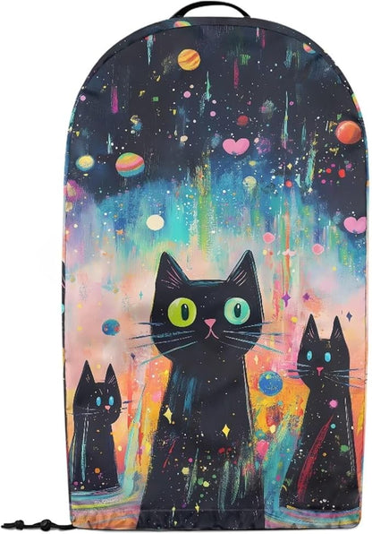 Vintage Black Cat Blender Dust Cover Food Processor Cover Coffee Machine Appliance Covers for Kitchen Counter Blender Covers for Kitchen Machine