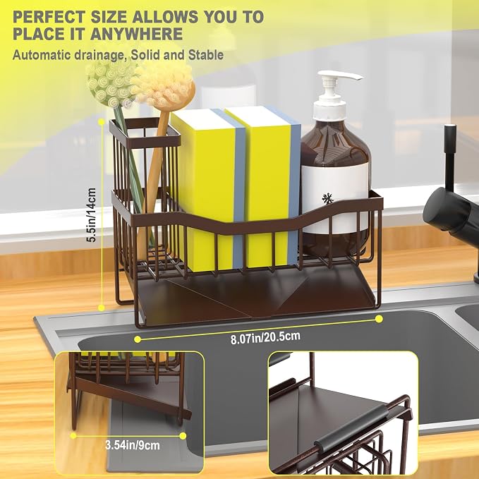 Maifan Sink Caddy Sponge Holder - Image 5