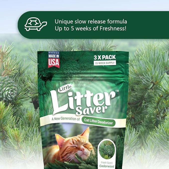 Little Litter Saver | a New Generation Of Cat Litter Box Deodorizer | Unique - Image 4