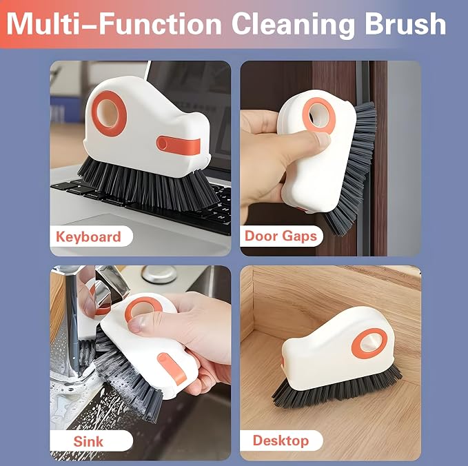 2 in 1 Groove Cleaning Brush, Window Track Cleaner, Magic Window Track Cleaner - Image 6