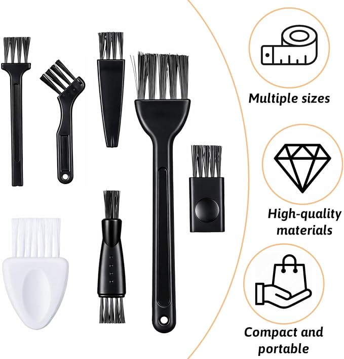 10PCS Electric Razor Brush, Shaver Cleaning Brush, Coffee Maker - Image 3