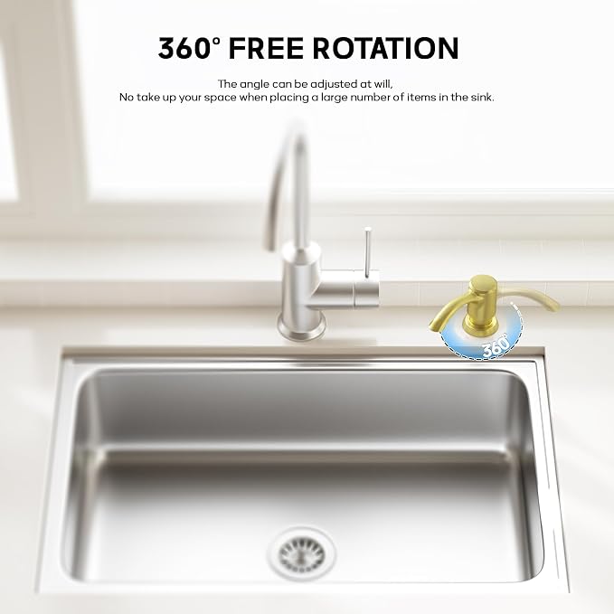 SAMODRA Built in Kitchen Sink Soap Dispenser - Image 2