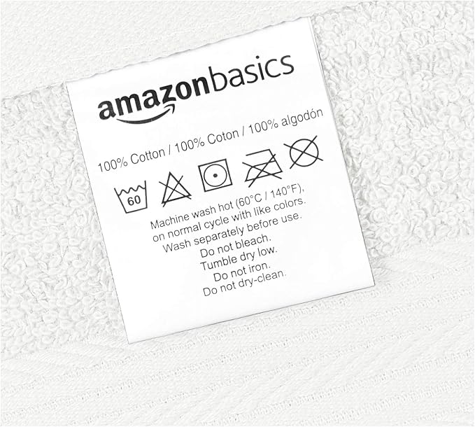 Amazon Basics Cotton Washcloths - Image 4
