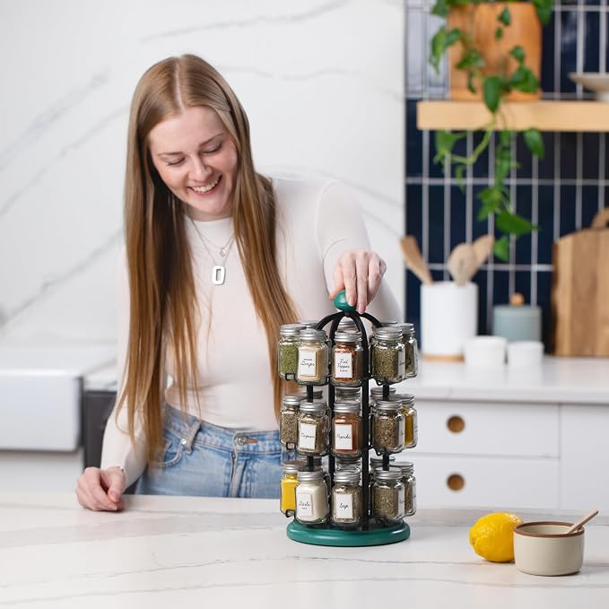 Orii Adrinova 24 Jar Revolving Spice Rack - Image 4