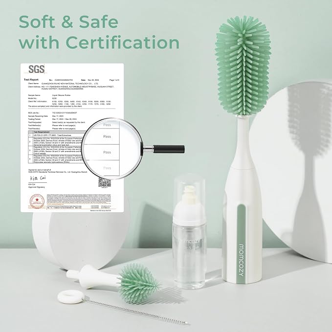 Momcozy Bottle Brush Kit Pro, Innovative Push-Press Design - Image 6