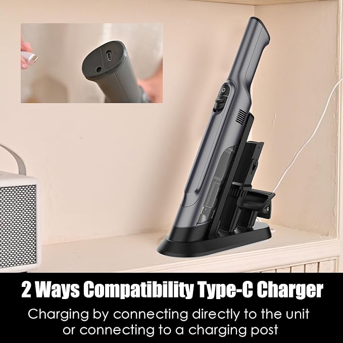 Handheld Vacuum Cordless, Lightweight 1.4lb - Image 9