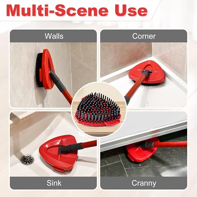 Scrubber Mop Head for Ocedar, Upgrade Scrub Brush for Ocedar, Spin Mop Scrub - Image 5