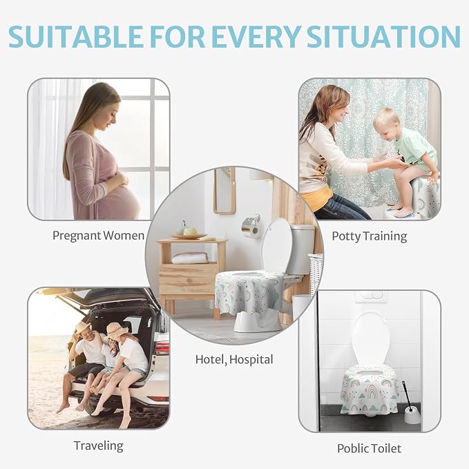 Blissful Diary 30 Pcs Toilet Seat Covers Disposable - Image 7