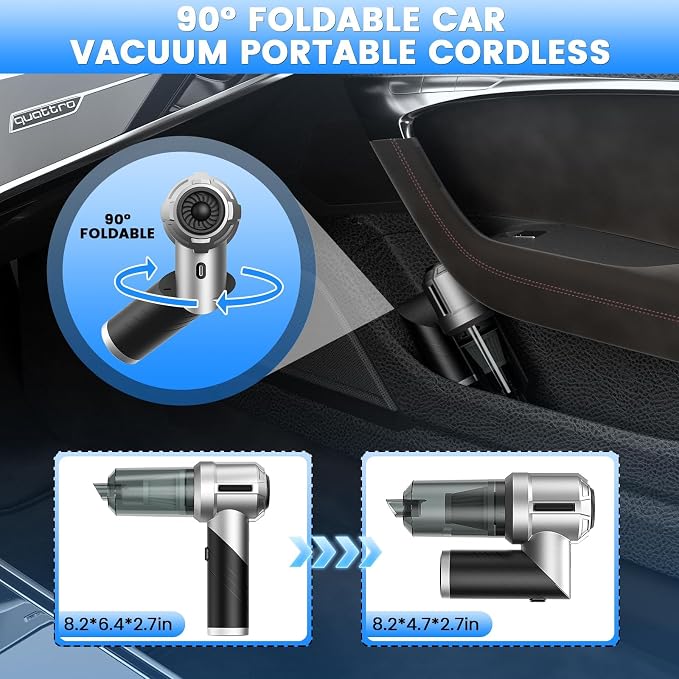 Arify Pro Car Vacuum Portable Cordless - Image 5