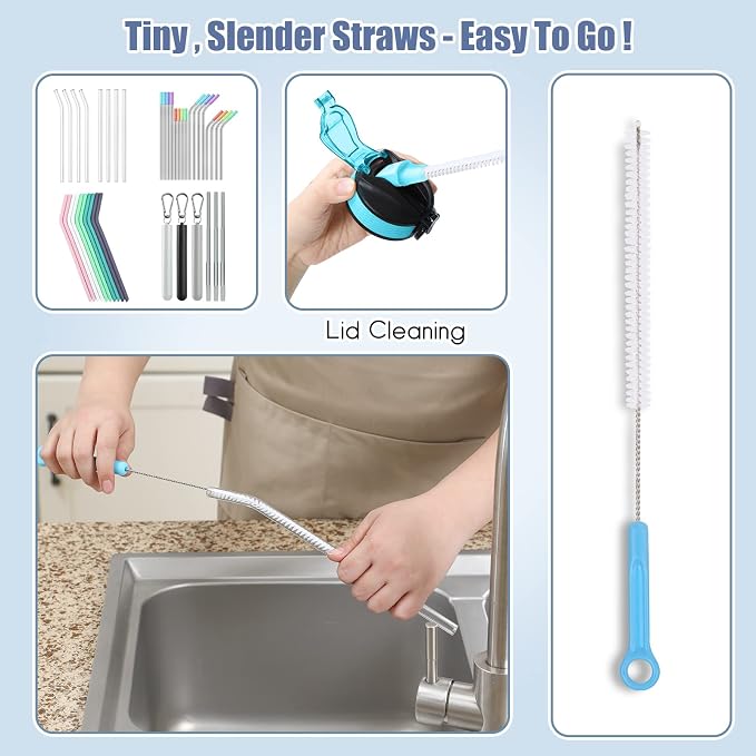 16" Bottle Brush Cleaner for Water Bottle - Image 4