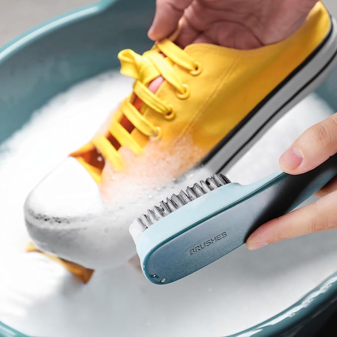 Shoe Brush ＆ Laundry Brush Set, Shoe Brushes - Image 3