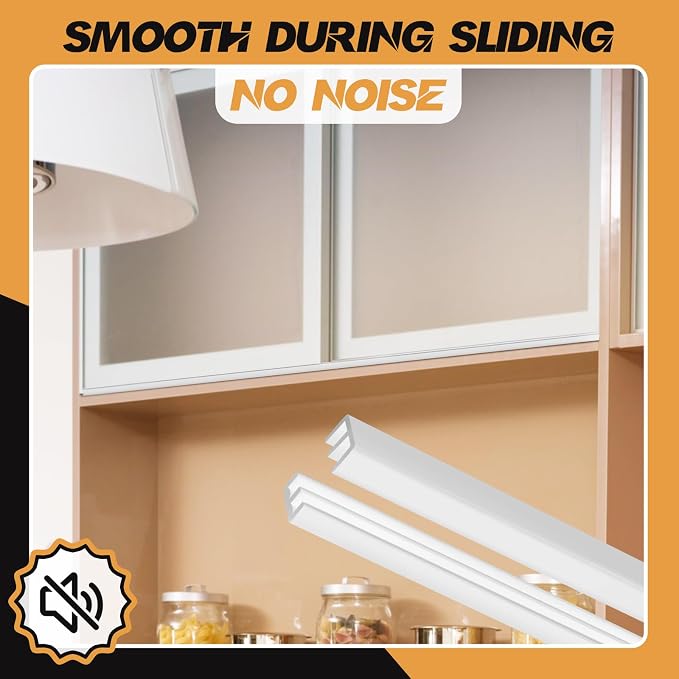Landical 2 Sets 4FT Sliding Door Track - Image 4