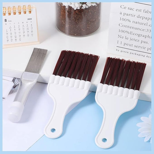 Pimoys 3 in 1 Set Air Conditioner Condenser Fin Comb, 1 Coil Cleaner Stainless - Image 2