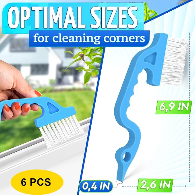 6 Pcs Cleaning Brush Window Mold Cleaner - Image 2