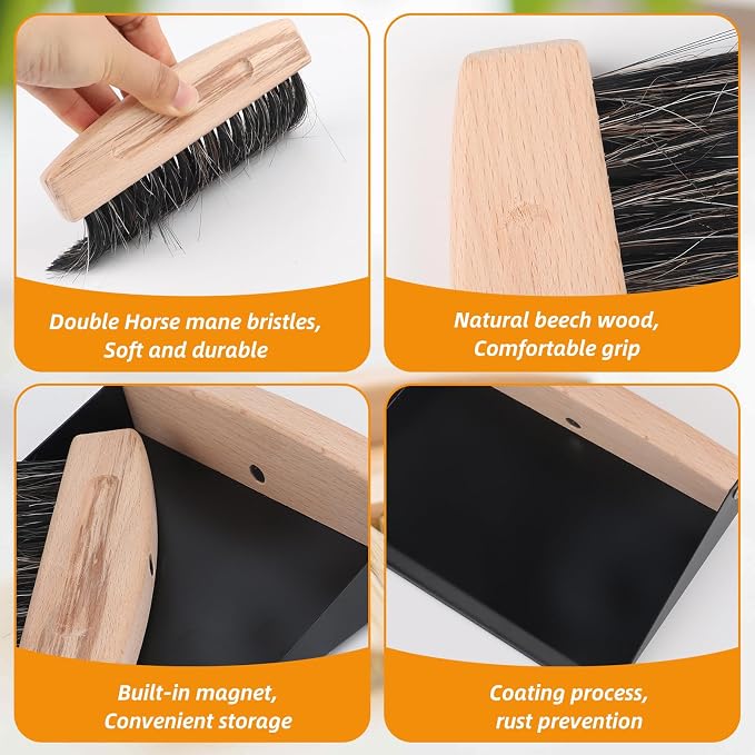 Small Dustpan and Brush Set - Image 3