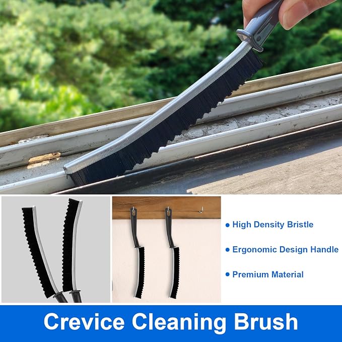 XANGNIER Window Sill Cleaner Tool, Sliding Door Track Cleaner, Groove Crevice - Image 5