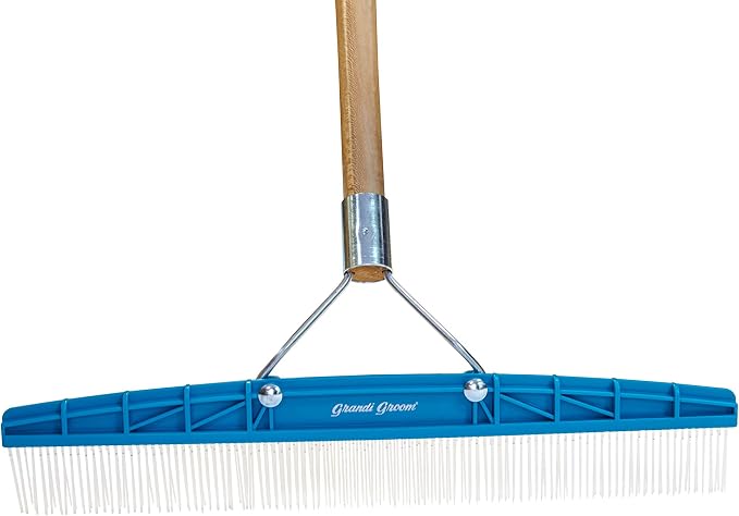 Grandi Groom AB24 Carpet Rake, 18-Inch Head, 54-Inch Handle - Image 2