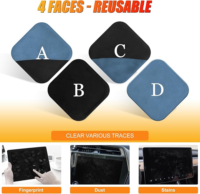 SuperKaKa Car Screen Cleaner- Vehicle Touchscreen Microfiber Cleaning Cloth - Image 7