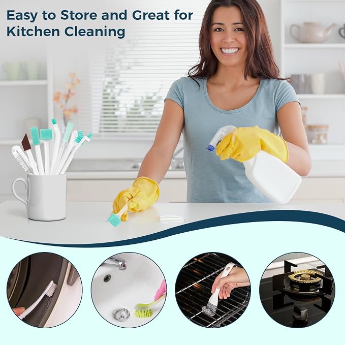 11 Pcs Humidifier Cleaner Brush Set, Crevice Cleaning Brush Small Detail - Image 4