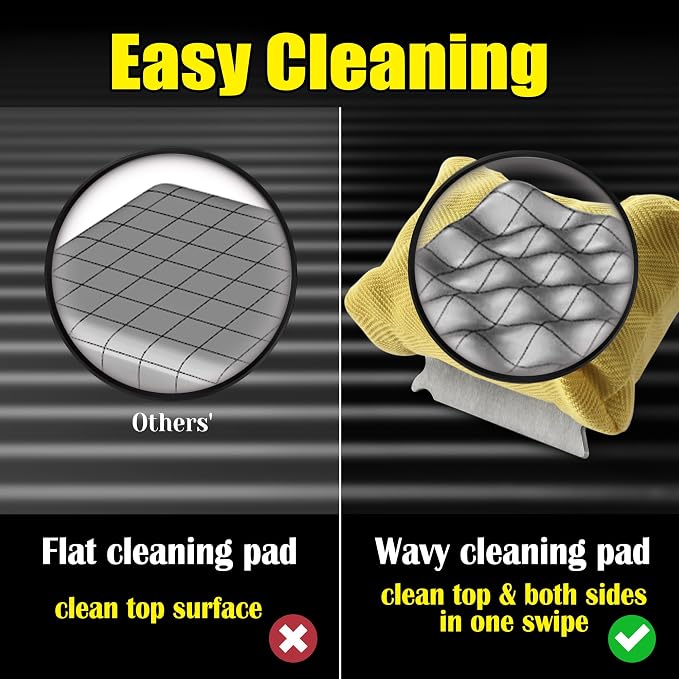 GRILLART Grill Brush Bristle Free Safe Steam Cleaning Tool, Replaceable Head - Image 4