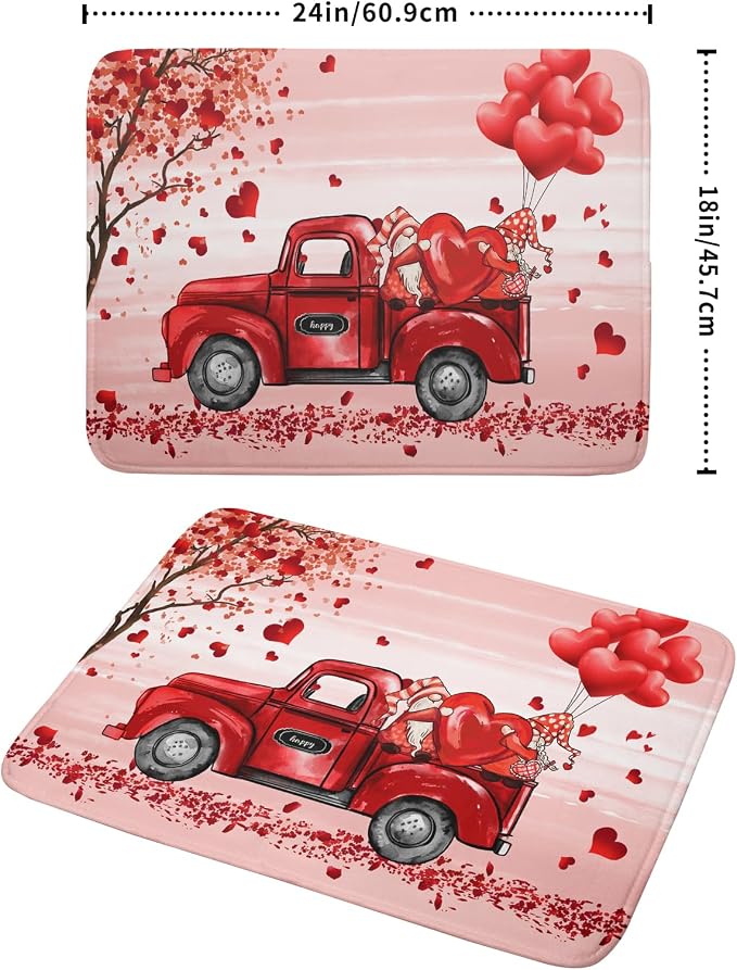 Valentine's Day Dish Drying Mats - Image 2