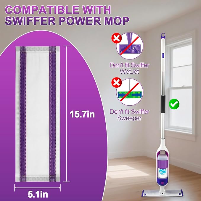 20 Count Disposable Mop Pad Refills - Image 2