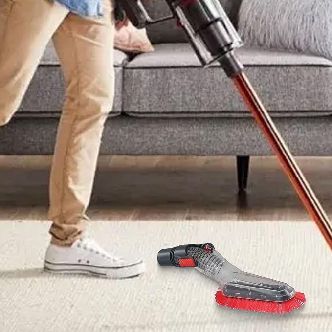 32Mm Flexible Vacuum Dusting Brush Soft Bristle Attachment, - Image 5