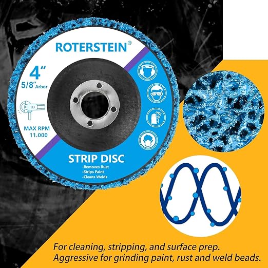 10 Pack Strip Discs Stripping Wheel 4 inch - Image 3