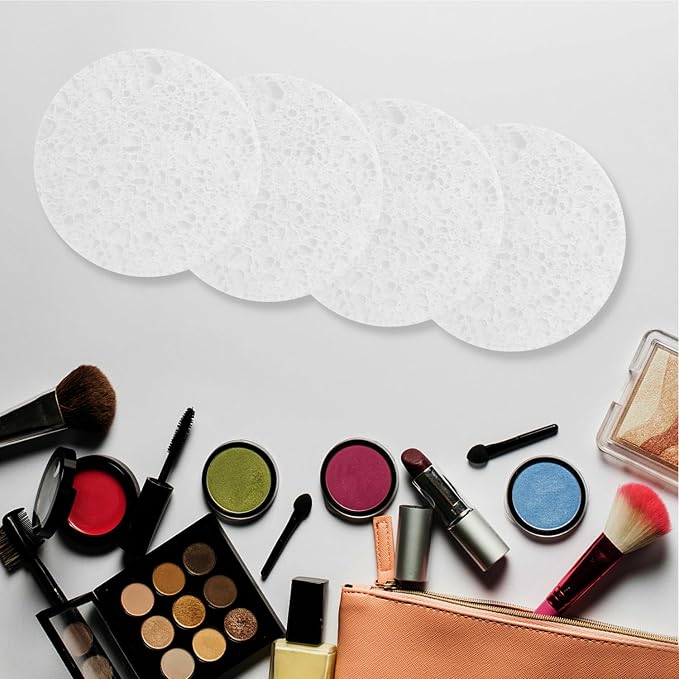 50-Count Large Compressed Facial Sponges - Image 3