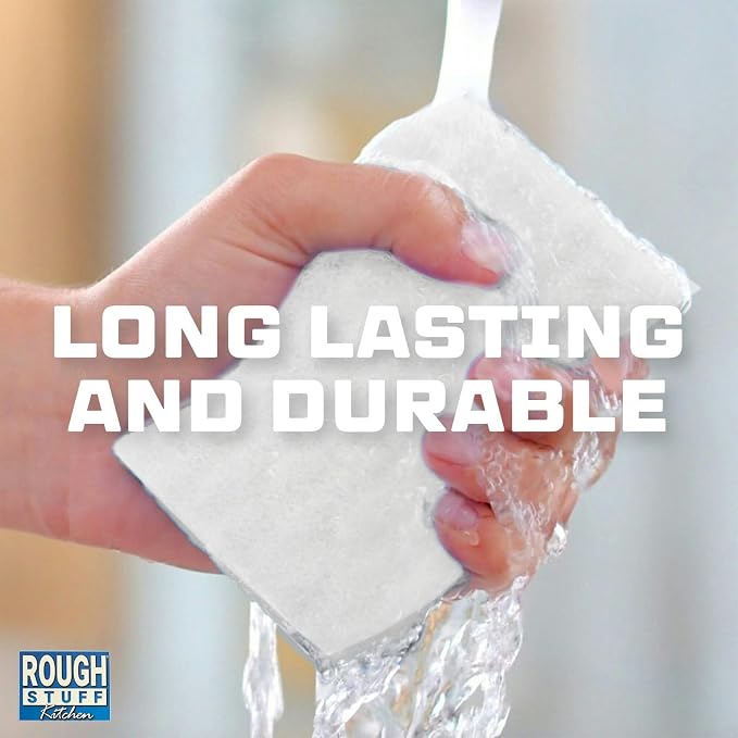 Kitchen Magic Cleaning Eraser Sponge Foam Pads, Non-Scratch Scrub Sponge - Image 6