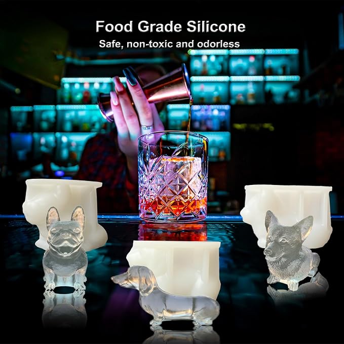 3D Dachshund Ice Cube Tray Molds Silicone - Image 6