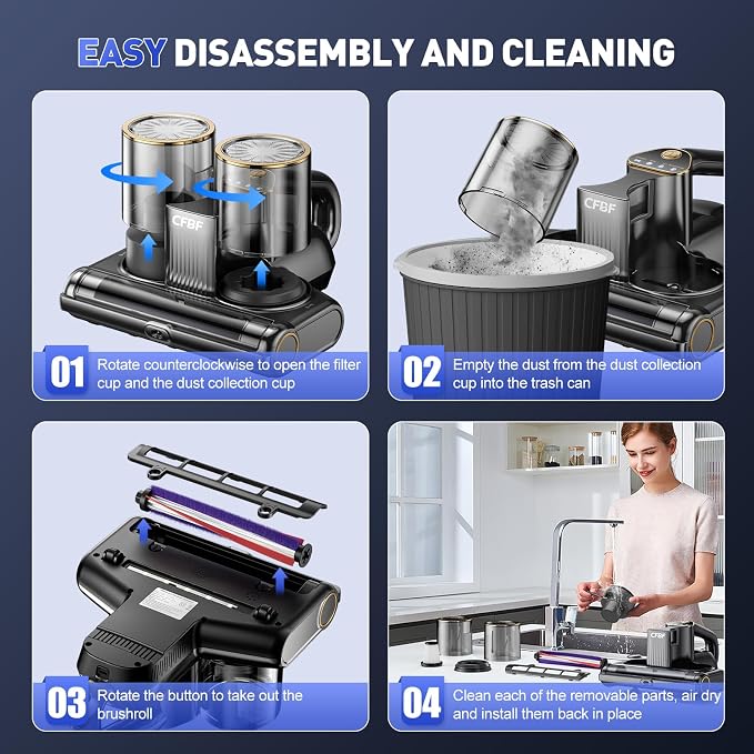 Mattress Vacuum Cleaner, Bed Vacuum Cleaner - Image 6