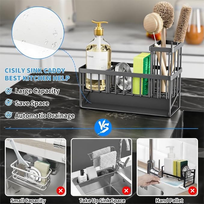 Cisily Sink Caddy Organzier - Image 2