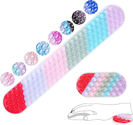 Gel Mouse & Keyboard Wrist Rest Set, Wrist Rest by ABRONDA