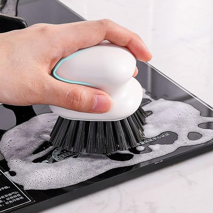 2Pack Dish Scrub Brush, Palm Brush Dish Scrubber - Image 2