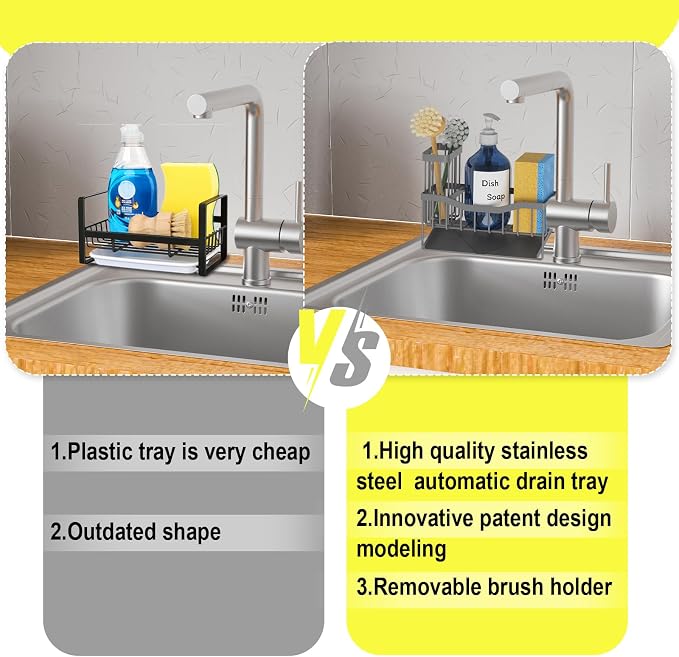 Maifan Sink Caddy Sponge Holder - Image 4