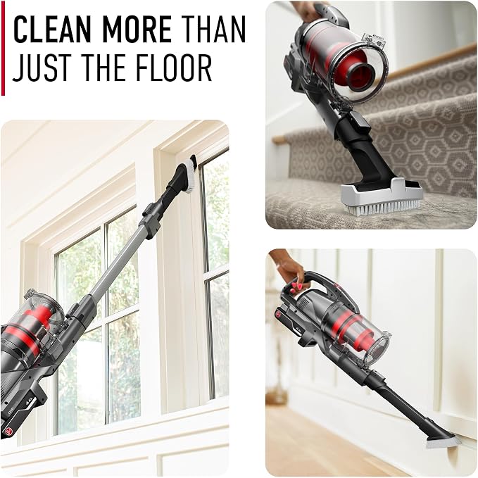Hoover ONEPWR WindTunnel Emerge Cordless Stick Vacuum Cleaner, Lightweight - Image 6