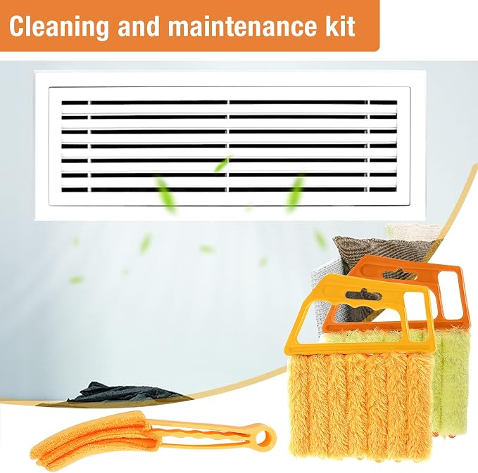Mwellewm 2Pcs Window Venetian 7 Finger Dusting Cleaner Tool and 1Pc Window - Image 6