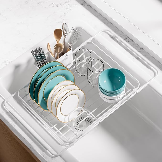 Stainless Steel Dish Drying Rack by Sakugi