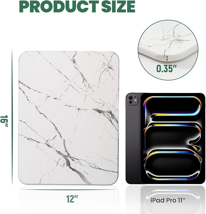 2 Pack Quick Dry Stone Drying Mat - Image 2