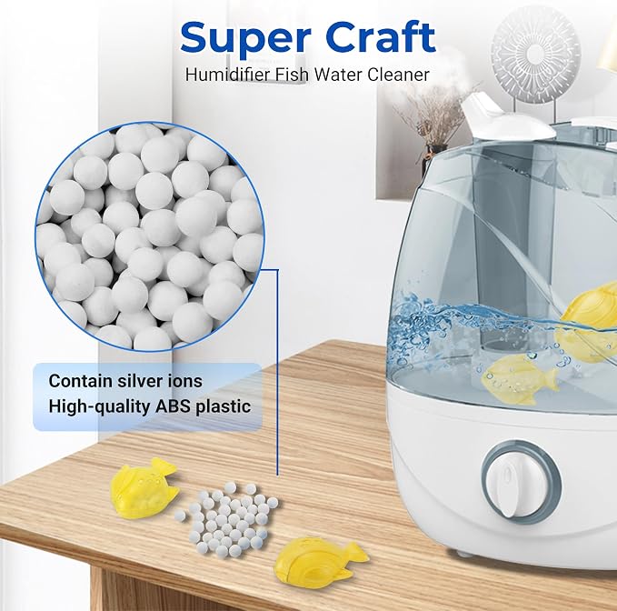 12 Pack Universal Humidifier Cleaner Fish Compatible - Image 2