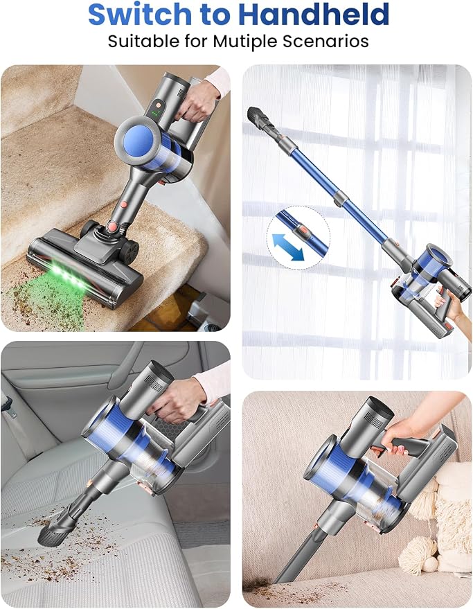 Dzaki Cordless Vacuum Cleaner, Stick Vacuum - Image 7