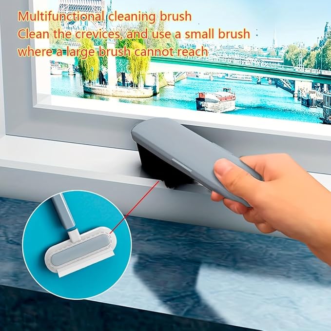 4-in-1 Pet Hair Remover & Window Screen Cleaner, Wet/Dry Dual-Use - Image 5