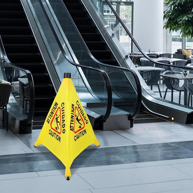 6 Pcs 20 inch Pop up Wet Floor Sign - Image 5