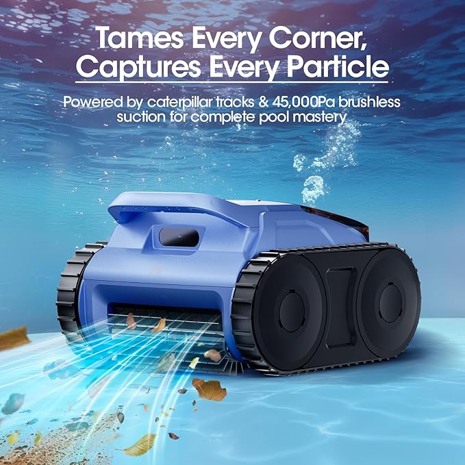 Cordless Robotic Pool Vacuum, Pool Cleaner - Image 2