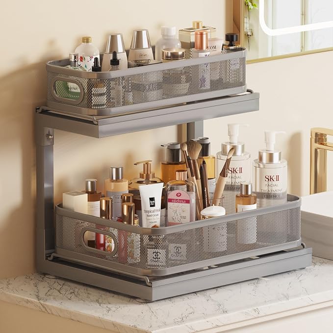 2-Pack Under Sink Storage Organizer - Image 6
