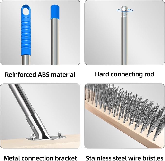 Stainless Steel Wire Scrub Brush - Image 3